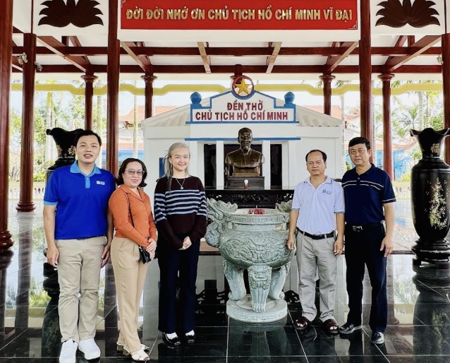 Trường Đại học Bạc Liêu giao lưu văn hóa tháng 3/2026 với Trợ giảng tiếng Anh Fulbright